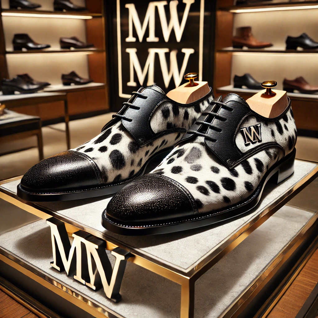Zapatos de piel de vaca